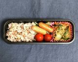 自分弁当・6月16日作り方2写真