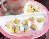 レンジで簡単♡幼児食に♡バナナ蒸しパン作り方5写真