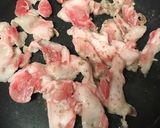 お弁当用☆肉野菜炒め/白だしガーリック作り方1写真