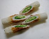 簡単！オクラちくわ☆ごま醤油風味作り方2写真