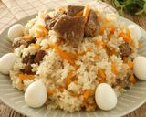 炊飯器★ウズベキスタンのプロフ作り方7写真