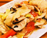豚肉とキャベツの春雨中華風炒め作り方5写真