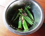 あと一品★オクラの塩昆布合え作り方4写真
