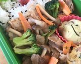お弁当用☆肉野菜炒め/白だしガーリック作り方7写真