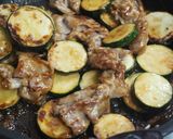 ズッキーニと豚肉の卵炒め作り方4写真