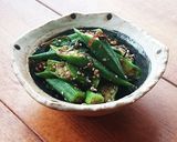 あと一品★オクラの塩昆布合え作り方5写真