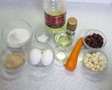 米粉で簡単キャロットケーキ♪♪(炊飯器）作り方1写真