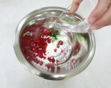 シャキシャキ梅とちくわの磯部揚げ作り方3写真