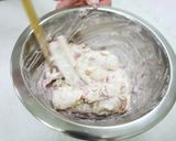 シャキシャキ梅とちくわの磯部揚げ作り方4写真