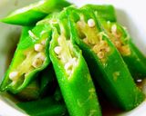 夏にさっぱり☆オクラとプチトマトの酢の物作り方9写真