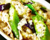 夏にさっぱり☆オクラとプチトマトの酢の物作り方10写真