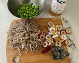 あと一品！枝豆と糸こんにゃくの塩昆布炒め作り方1写真