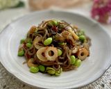あと一品！枝豆と糸こんにゃくの塩昆布炒め作り方3写真