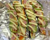 夏野菜でピザ風作り方4写真