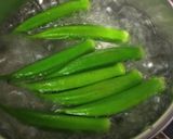 【バランス】豚肉とオクラのオイマヨ炒め作り方4写真