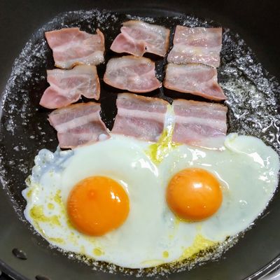 Neo目玉焼き！でベーコンエッグ by オヤジの仕事場ゴハン