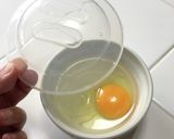 温泉たまご【かぶせて！フタチン】作り方1写真