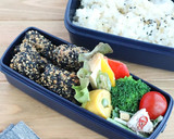 お弁当やおつまみに♪鮭のごま焼き作り方4写真