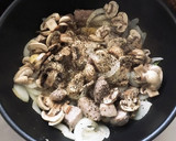 簡単ヘルシー☆ケールと豚肉の蒸し炒め作り方7写真