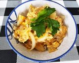 親子丼・玉子丼(1人分)作り方5写真