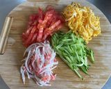 冷やし中華風そうめん作り方2写真