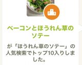 ベーコンとほうれん草のソテー作り方6写真