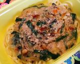 鶏ひき肉とニラで●ローロー汁なし担々太麺作り方5写真