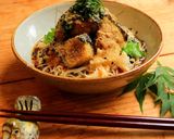 揚げなすのおろしぶっかけ素麵作り方3写真