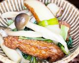 小松菜とさつま揚げとしめじの簡単炒め煮作り方6写真