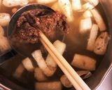 なめこと大根のおみそ汁作り方4写真