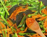 奇跡的に簡単絶品！牛肉ピーマン人参炒め作り方4写真