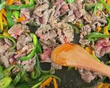 奇跡的に簡単絶品！牛肉ピーマン人参炒め作り方6写真