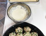小松菜で野菜たっぷりメンチカツ作り方3写真