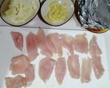 チキンホイル蒸し作り方4写真