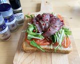 ハマチのカルパッチョのせトースト作り方19写真