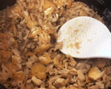 【簡単炊き込みご飯】舞茸と油揚げ炊き込み作り方7写真