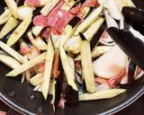 夏野菜ときのこのスパゲティー作り方3写真