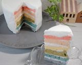 レインボーシフォンケーキ作り方17写真