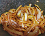 玉ねぎが旨い　そぼろ玉子載せカツ丼作り方3写真