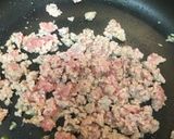 セロリとひき肉炒め作り方4写真
