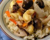 磯の香りのさざえ中華飯作り方6写真