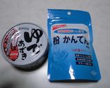 あずき缶で水ようかん作り方1写真
