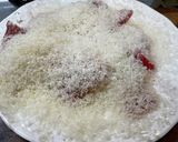 フルーツトマトのカプレーゼに雪が降った作り方5写真