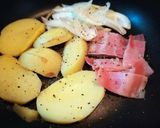 カレージャーマンポテトのホットサンド作り方3写真
