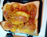 カレージャーマンポテトのホットサンド作り方5写真