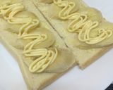 簡単朝ご飯！バナナトースト　マヨチーズ作り方1写真