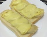 簡単朝ご飯！バナナトースト　マヨチーズ作り方3写真