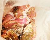 ☆チキン＆ポテトのオレガノレモングリル作り方4写真