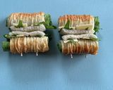 大葉とチーズくるくる竹輪巻作り方5写真