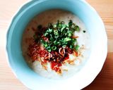 オートミール豆乳粥*鹹豆漿風作り方4写真